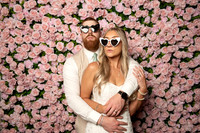 Anna and Zach Rose Wall