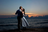 Meg and Hogan at the Beach